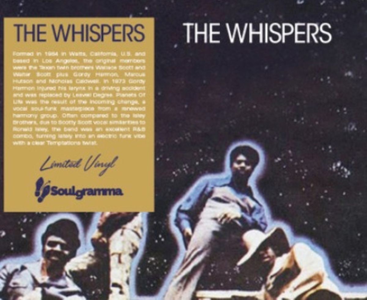 The Whispers Planets Of Life  LP Album vinyl record 2023 Soulgramma reissue