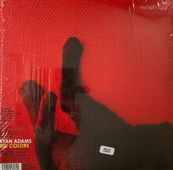 Ryan Adams Big Colors LP Album vinyl record 2021 limited Red with 7" Single