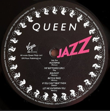 Queen Jazz LP Album vinyl record Half Speed Remaster 2015 reissue on Virgin