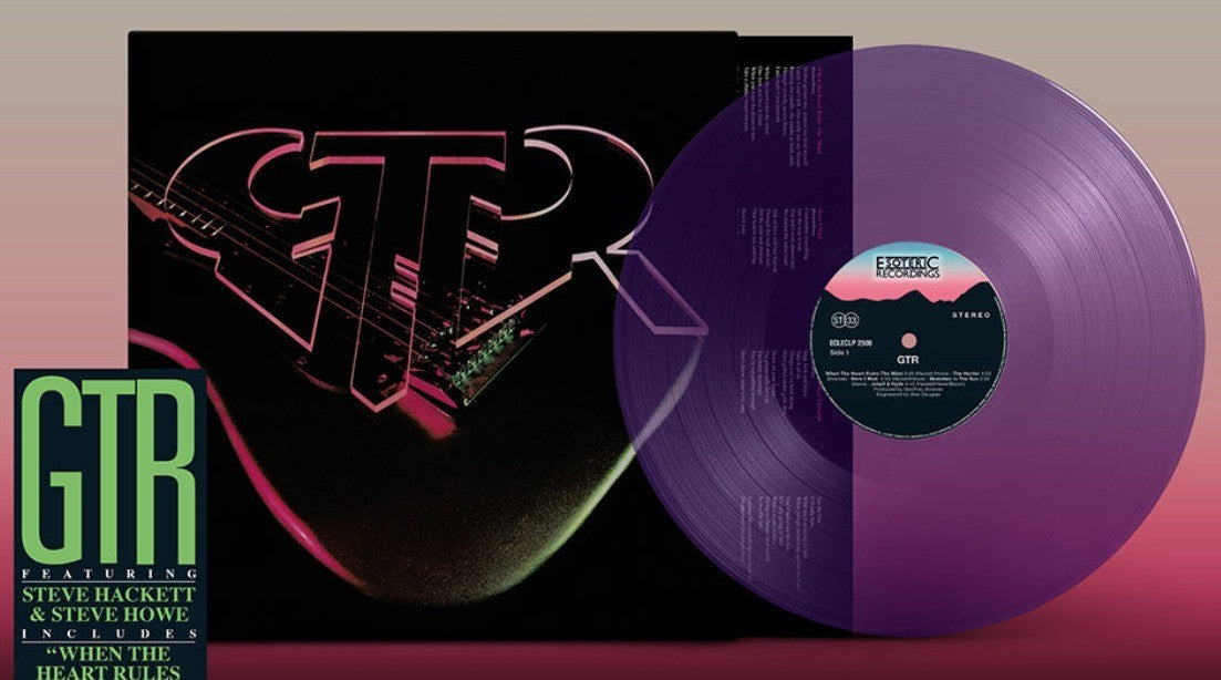 GTR GTR LP Album vinyl record limited purple RSD 2023 on Esoteric Recordings