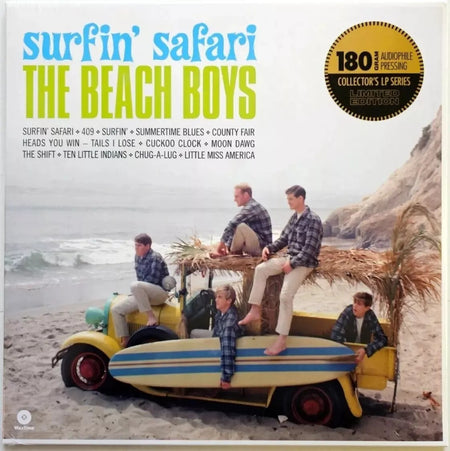 The Beach Boys Surfin' Safari LP Album vinyl record 2014 Reissue 180gram NEW