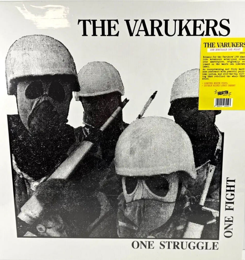 One Struggle One Fight LP Album vinyl record Limited white reissue 2022 punk