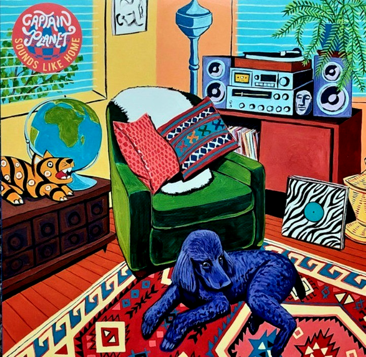 Captain Planet Sounds Like Home LP Album Vinyl Record on Bastard Jazz 2023 black