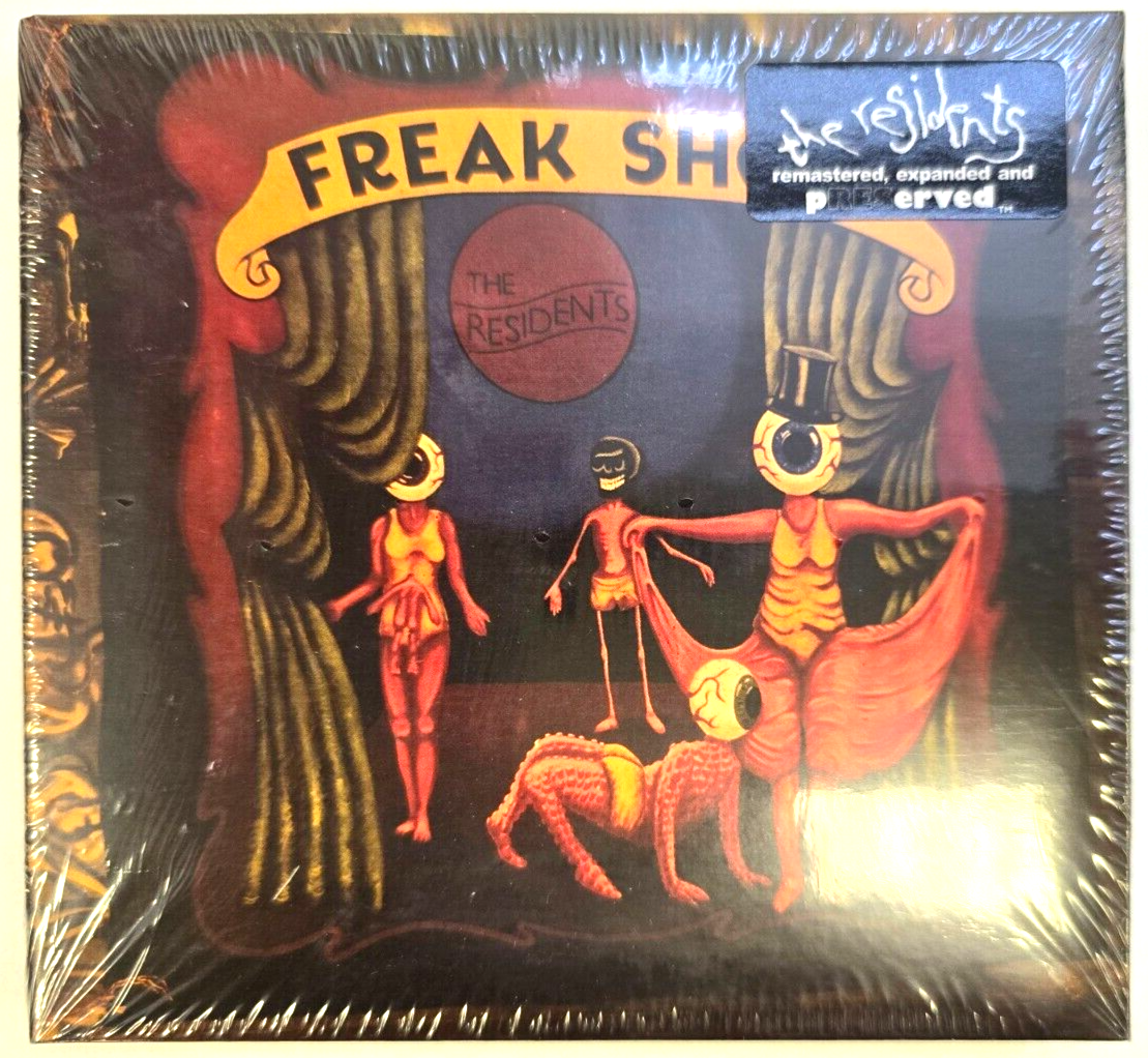 The Residents – Freak Show 3 x CD Remastered in digipak on Cherry Red