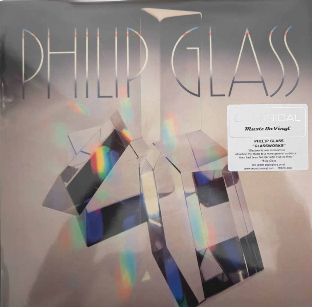 Phillip Glass Glassworks LP Album vinyl record remastered 2026 reissue 180g