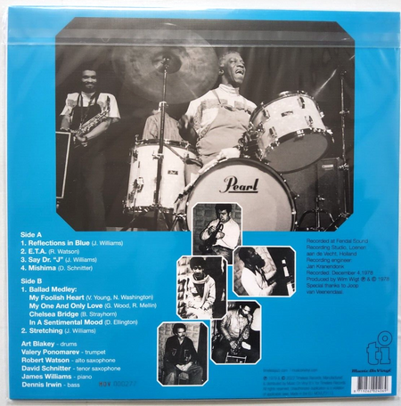 Art Blakey And The Jazz messengers  Reflections In Blue LP Album vinyl record 