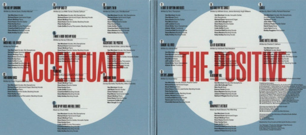 Van Morrison – Accentuate The Positive CD Album 2023 blue rock in Digipak