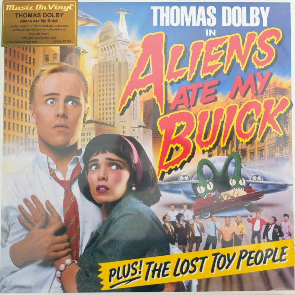 Thomas Dolby Aliens Ate My Buick LP Album vinyl record red numbered 2026 reissue