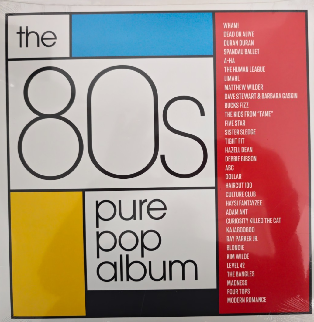 The 80s Pure Pop Album LP Album vinyl record 2 x compilation 2023 on Sony