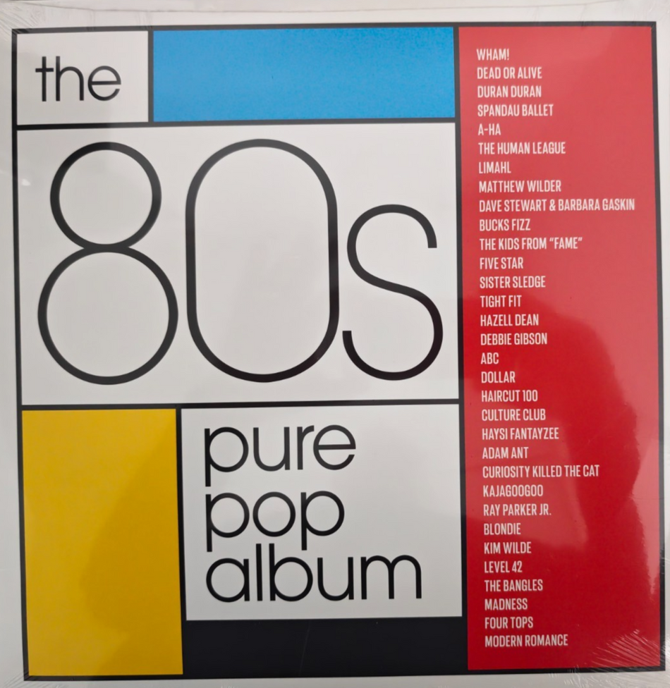 The 80s Pure Pop Album LP Album vinyl record 2 x compilation 2023 on Sony