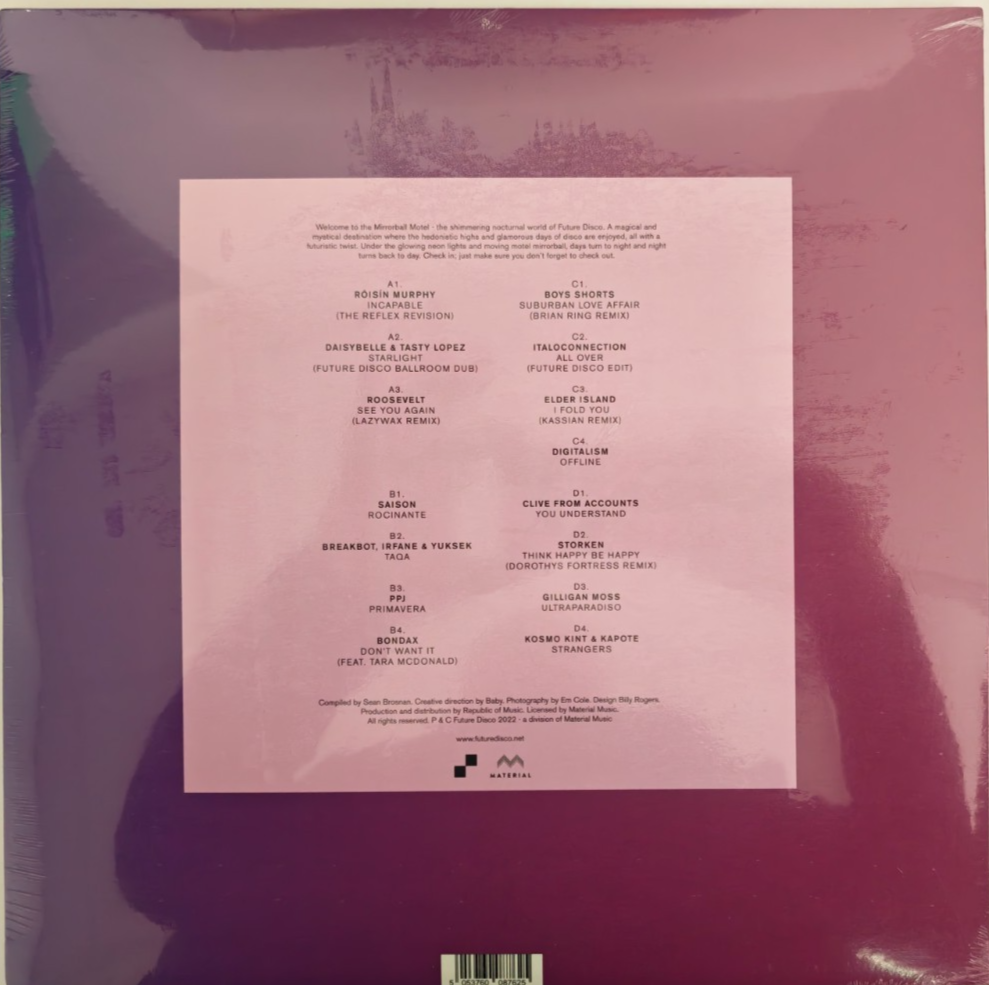 Future Disco 015 Mirrorball Motel LP Album Vinyl record 2022 compilation