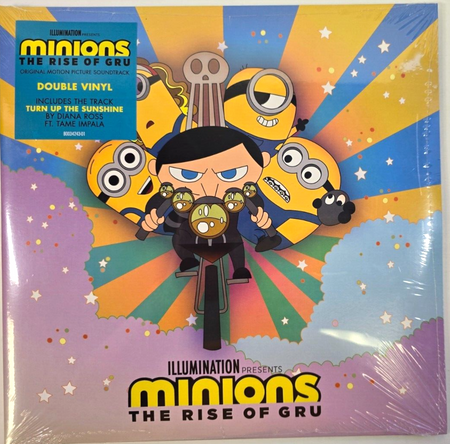 Minions the Rise of Gru OST LP Album vinyl record 2022 on Decca soundtrack