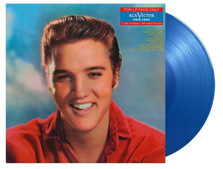 Elvis Presley for fans only  numbered blue LP Album vinyl record 2024