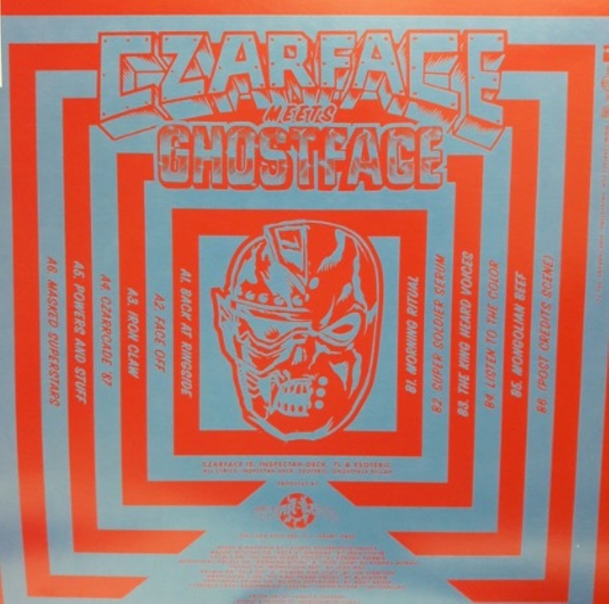 Czarface Ghostface Czarface Meets Ghostface LP Album Vinyl Record 2019