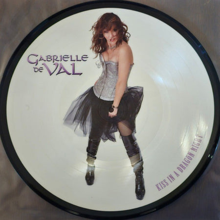 Gabrielle De Val Koenzen Kiss in a Dragon Night LP vinyl record picture disc