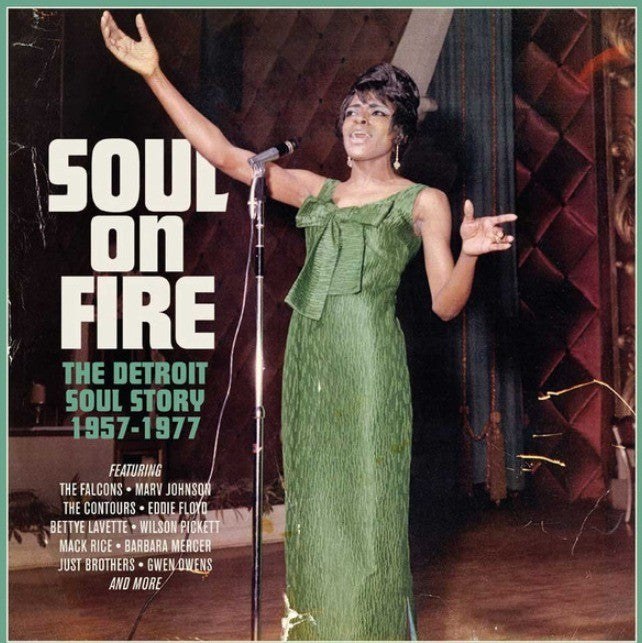 Soul On Fire The Detroit Soul Story 1957-1977 3 x CD compilation boxset V/A