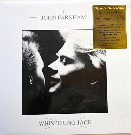 John Farnham Whispering Jack limited numbered marbled LP Album vinyl record NEW