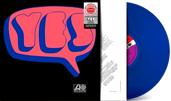 Yes Yes LP Album vinyl record 2024 limited Cobalt Blue remastered reissue