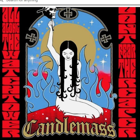 Candlemass Don't Fear The Reaper 10" EP Vinyl Record Limited Edition