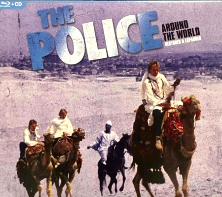 The Police Around The World Restored & Expanded CD and Blu Ray  in Digipak
