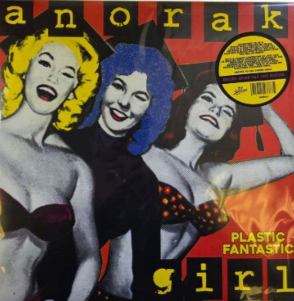 Anorak Girl Plastic Fantastic 2023 LP Red Vinyl Record Store Day Limited 2023