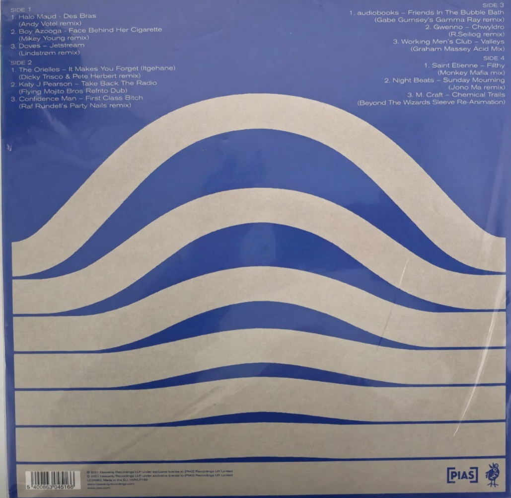 Heavenly Remixes Volume 2 LP Album vinyl record 2 x 180g techno dub compilation