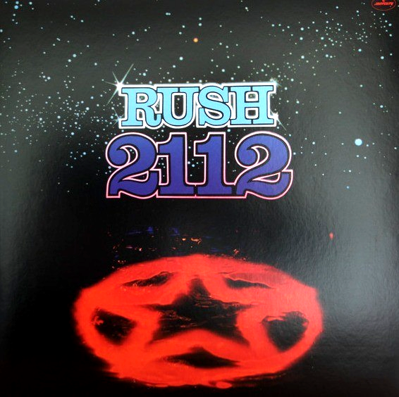 Rush – 2112 LP Album vinyl record 2021 on Mercury black reissue 180gram