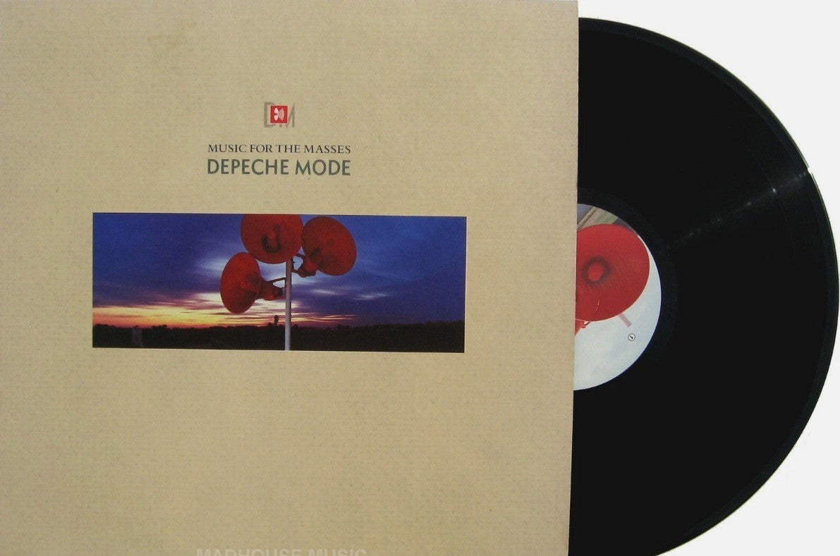 Depeche Mode Music For The Masses LP Album vinyl record 2016 reissue in Gatefold