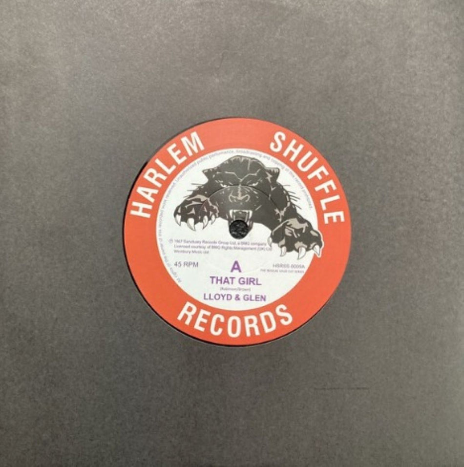 Lloyd & Glen – That Girl / You Got Me Going  7" vinyl record MINT 2021 reggae 
