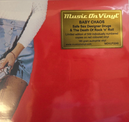 Baby Chaos Safe Sex Designer Drugs & The Death Of Rock 'N' Roll LP vinyl record