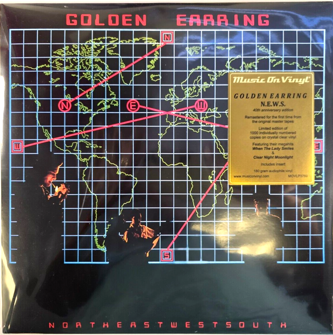 Golden Earring N.E.W.S. LP Album vinyl record Limited numbered clear remastered
