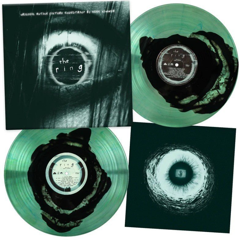 Hans Zimmer The Ring OST LP Album vinyl record  Lime Green & black Hand Poured