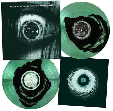 Hans Zimmer The Ring OST LP Album vinyl record  Lime Green & black Hand Poured