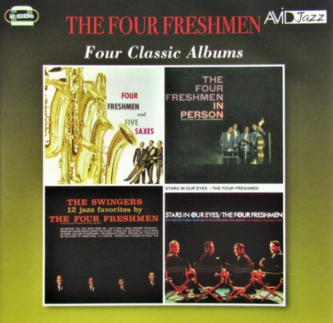The Four Freshmen Four Classic Albums CD album remastered 2018 on Avid
