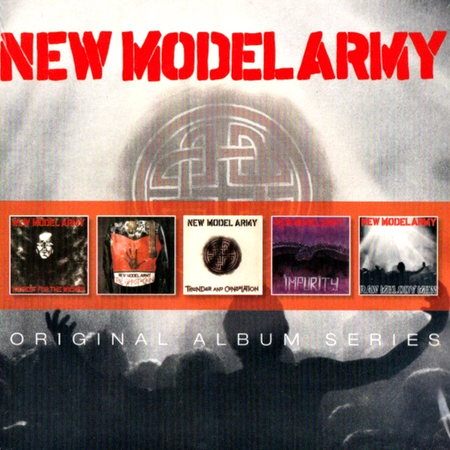 New Model Army Original Album Classics CD Boxset 5 Disc Set 2014 reissue