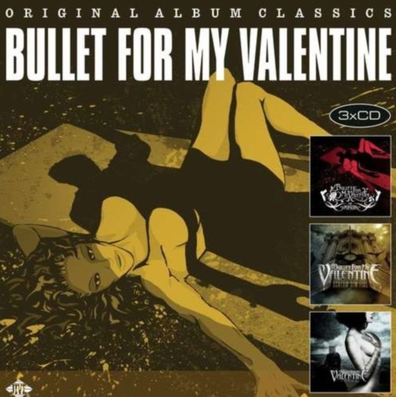Bullet For My Valentine Original Album Classics CD Boxset 3 Disc Set on Jive