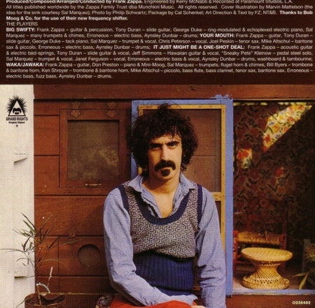 Frank Zappa – Waka/Jawaka CD album remastered reissue on Zappa Records