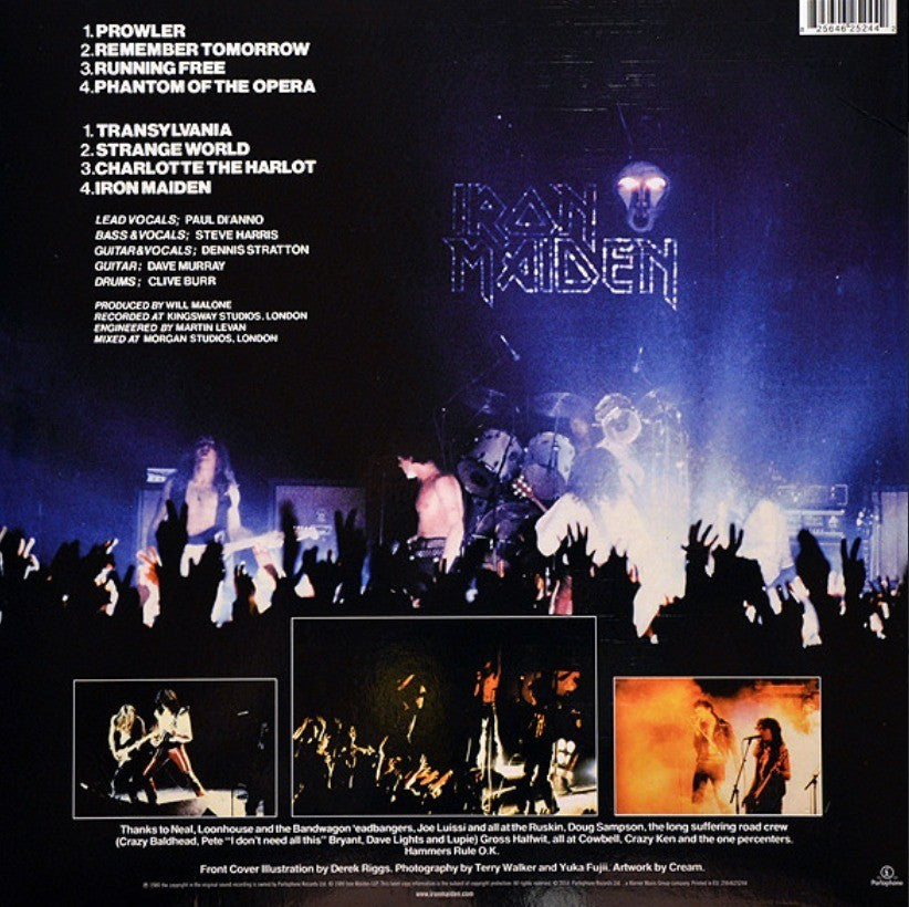 Iron Maiden  Iron Maiden LP Album vinyl record 2021 reissue Argentina import