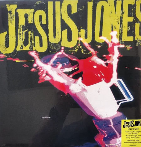 Jesus Jones Liquidizer 2022 limited green LP Album vinyl record NEW on demon 