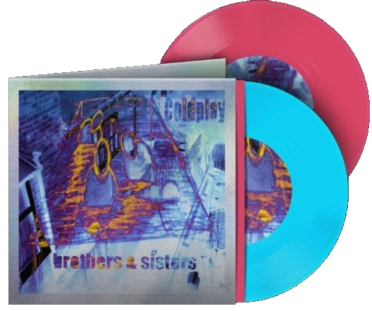 Coldplay - Brothers & Sisters 7" vinyl record 25th Anniversary limited coloured