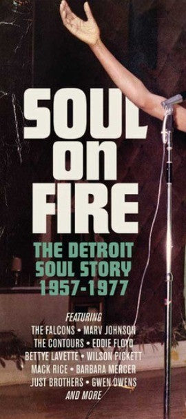 Soul On Fire The Detroit Soul Story 1957-1977 3 x CD compilation boxset V/A