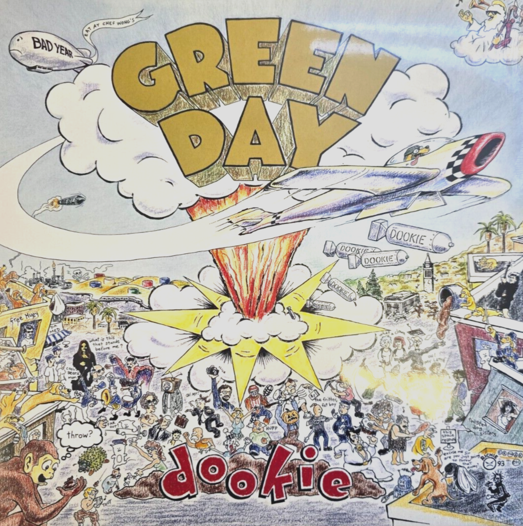 Green Day – Dookie Green Day LP Album vinyl record reissue on Reprise 2022
