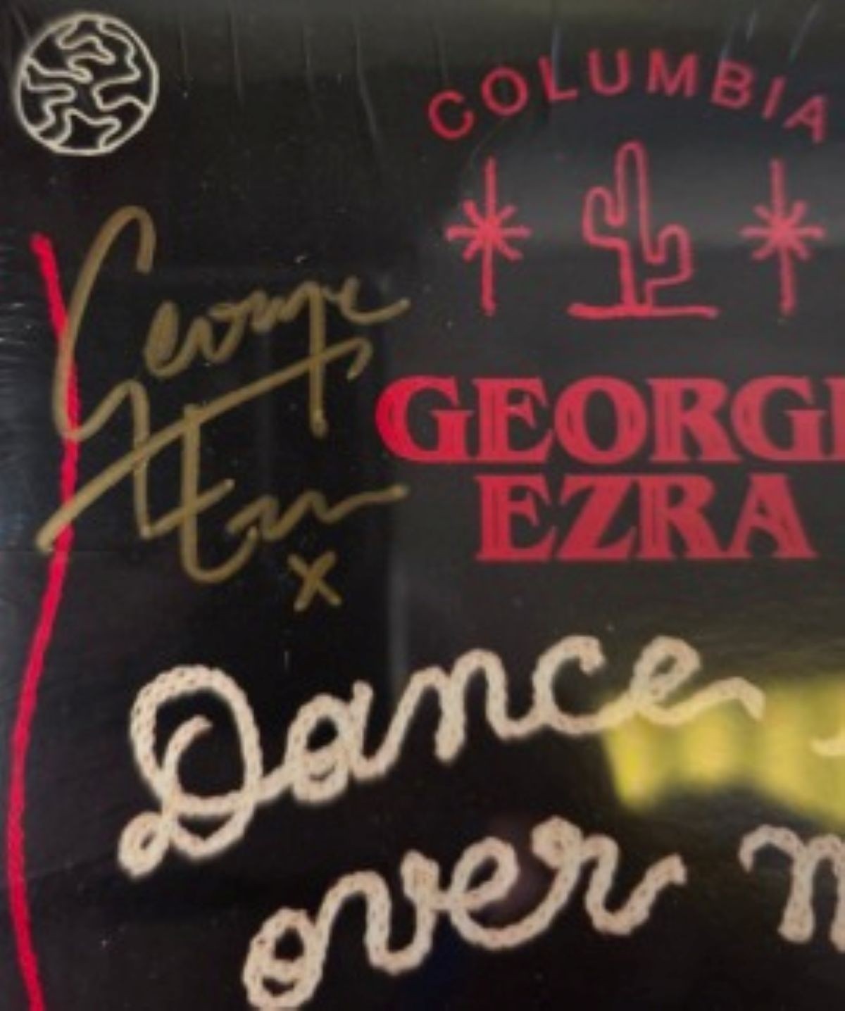 George Ezra Dance All Over Me Signed CD Columbia 2022 in digipak 