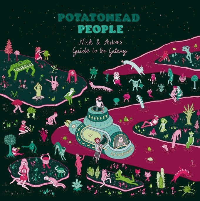 Potatohead Nick & Astro's Guide To The Galaxy LP Album Vinyl Record Red Splatter