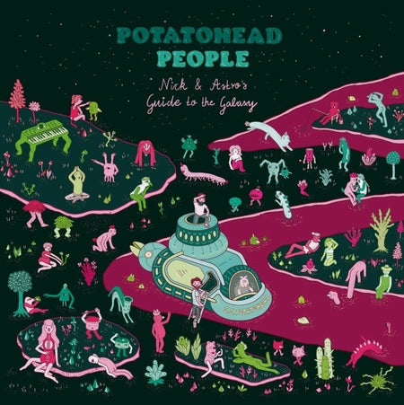 Potatohead Nick & Astro's Guide To The Galaxy LP Album Vinyl Record Red Splatter