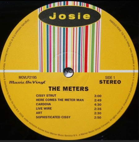 The Meters The Meters LP Album vinyl record  remastered reissue 180g black 2018