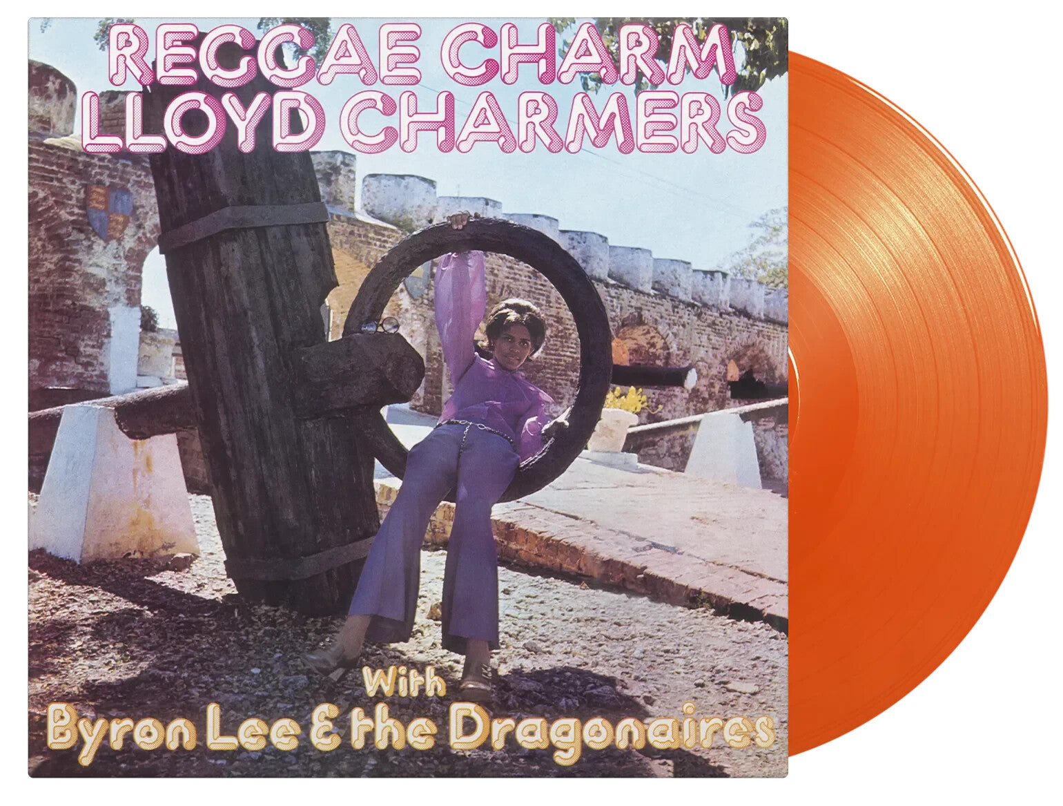 Lloyd Charmers Reggae Charm LP Album vinyl record limited orange numbered
