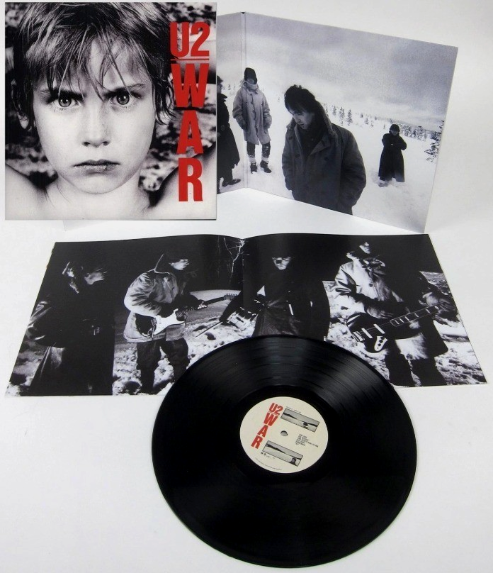 U2 War LP Album vinyl record Remastered reissue 2008 on Mercury in Gatefold