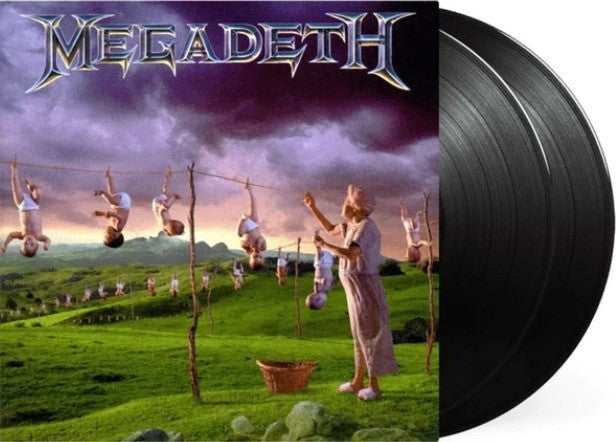 Megadeth Youthanasia LP Album vinyl record 2026 remastered reissue 2026 Gatefold