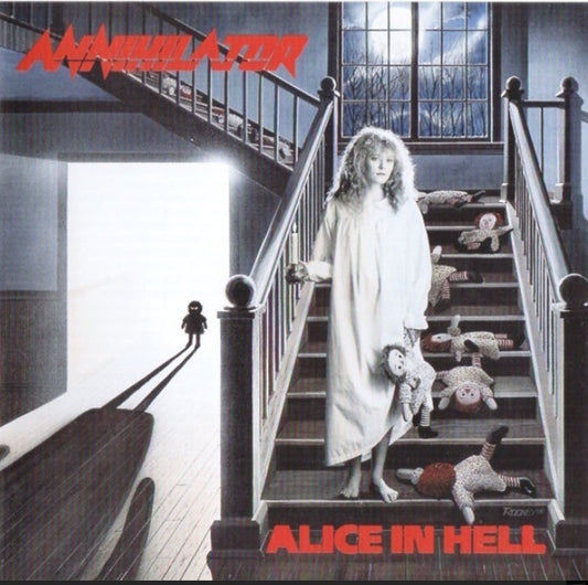 Annihilator Alice In Hell CD Album Remastered reissue Roadrunner Records 2007